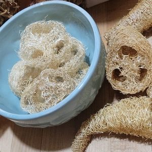 Loofah slices. All Natural homegrown organic. no chemicals. Add 2 ur made soaps!